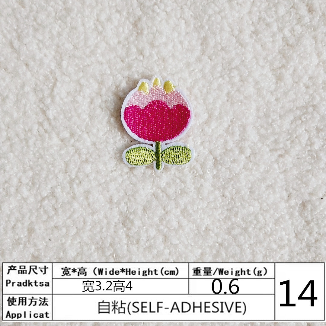 Wholesale Cartoon Embroidery Cloth Velcro
